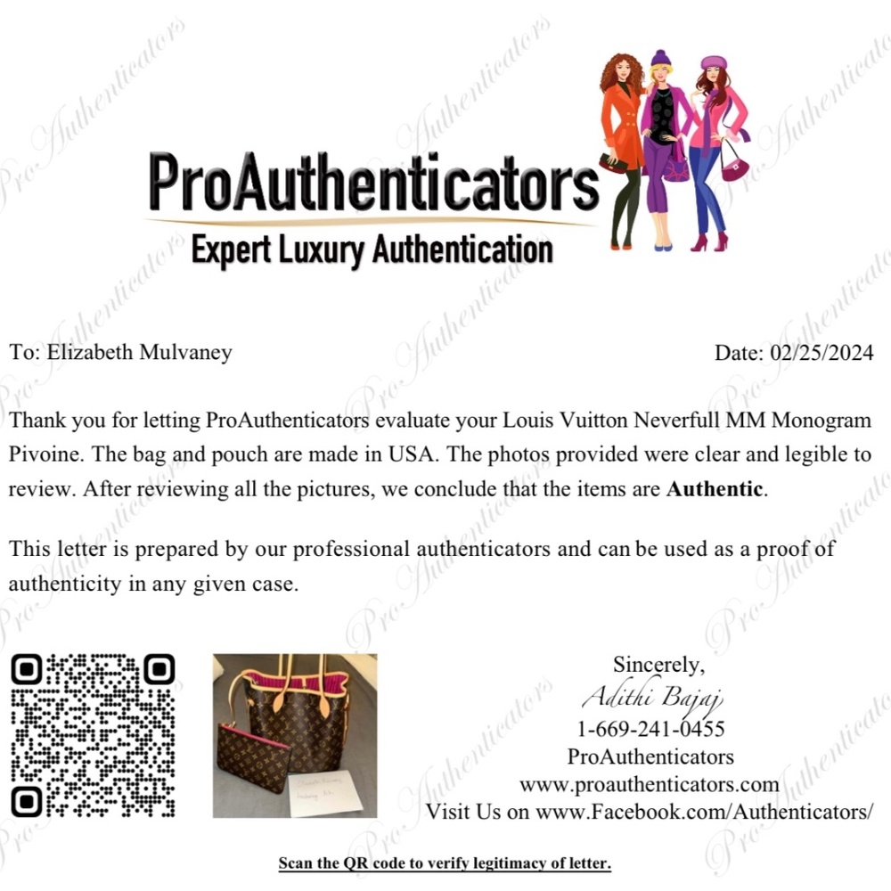 Louis Vuitton Neverfull with Pouch, Bandeau, and vintage card holder